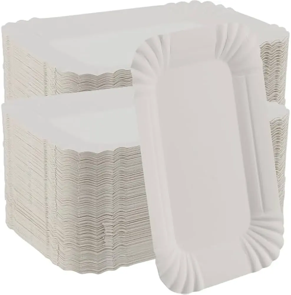 Paper Plate (Oval (6 x 250 pc 17x23cm))