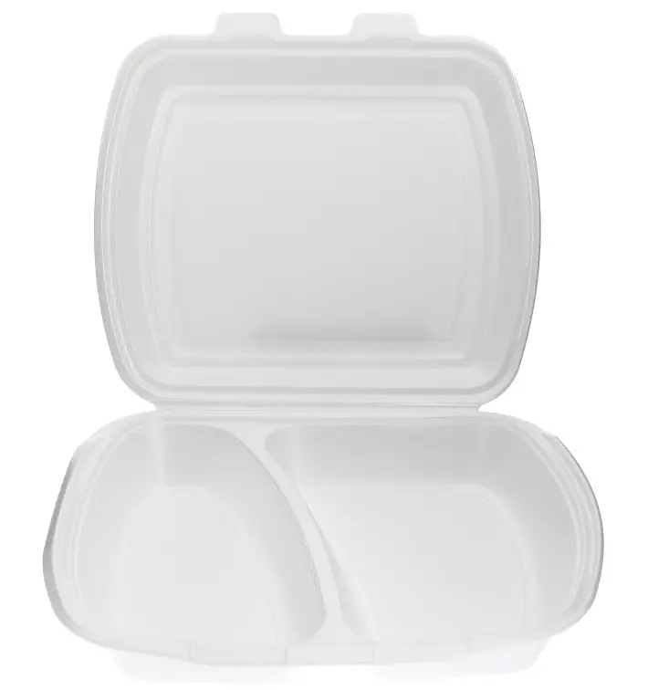 Foam Lunch Box 2 Compartments